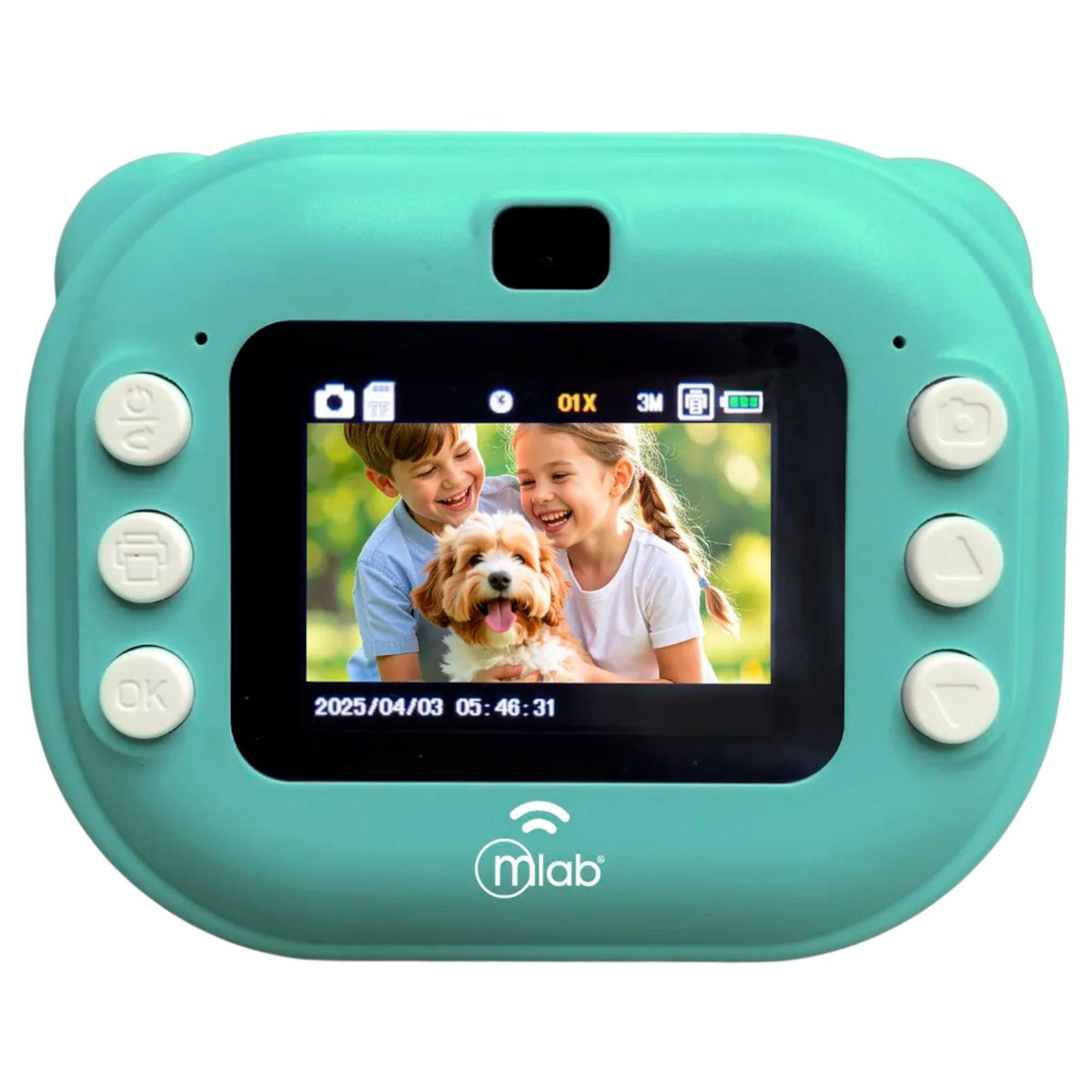Cámara Instantánea Kinder Kids My LIL MLAB  8 MPX  B & N