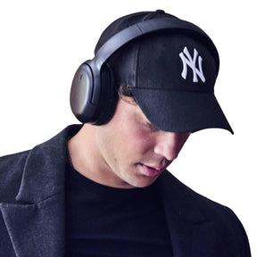 Audífonos Bluetooth Energy Sistem Rizz Fold Black Deep Bass 50Hrs