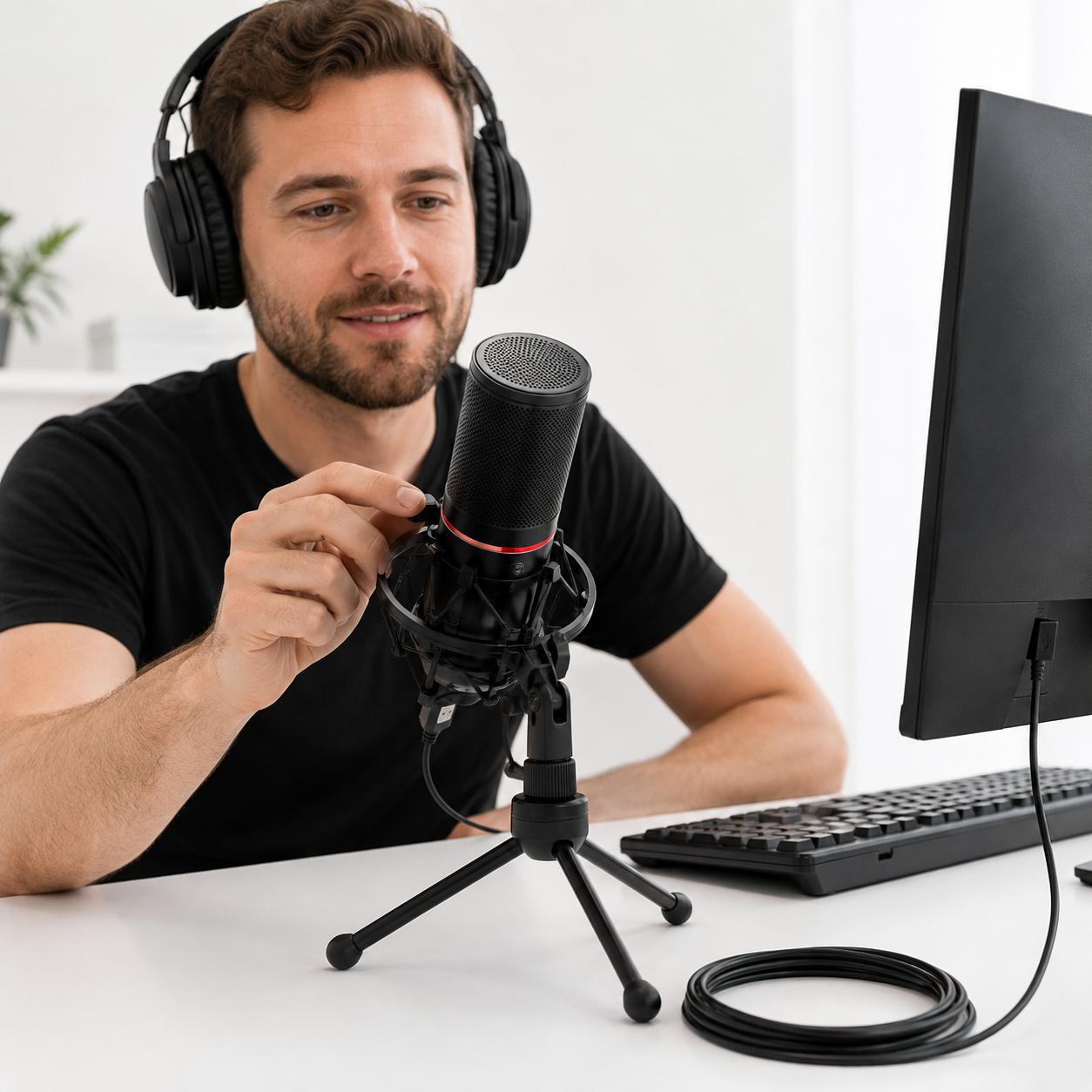 Micrófono Profesional Condensador USB  Blazar GM300