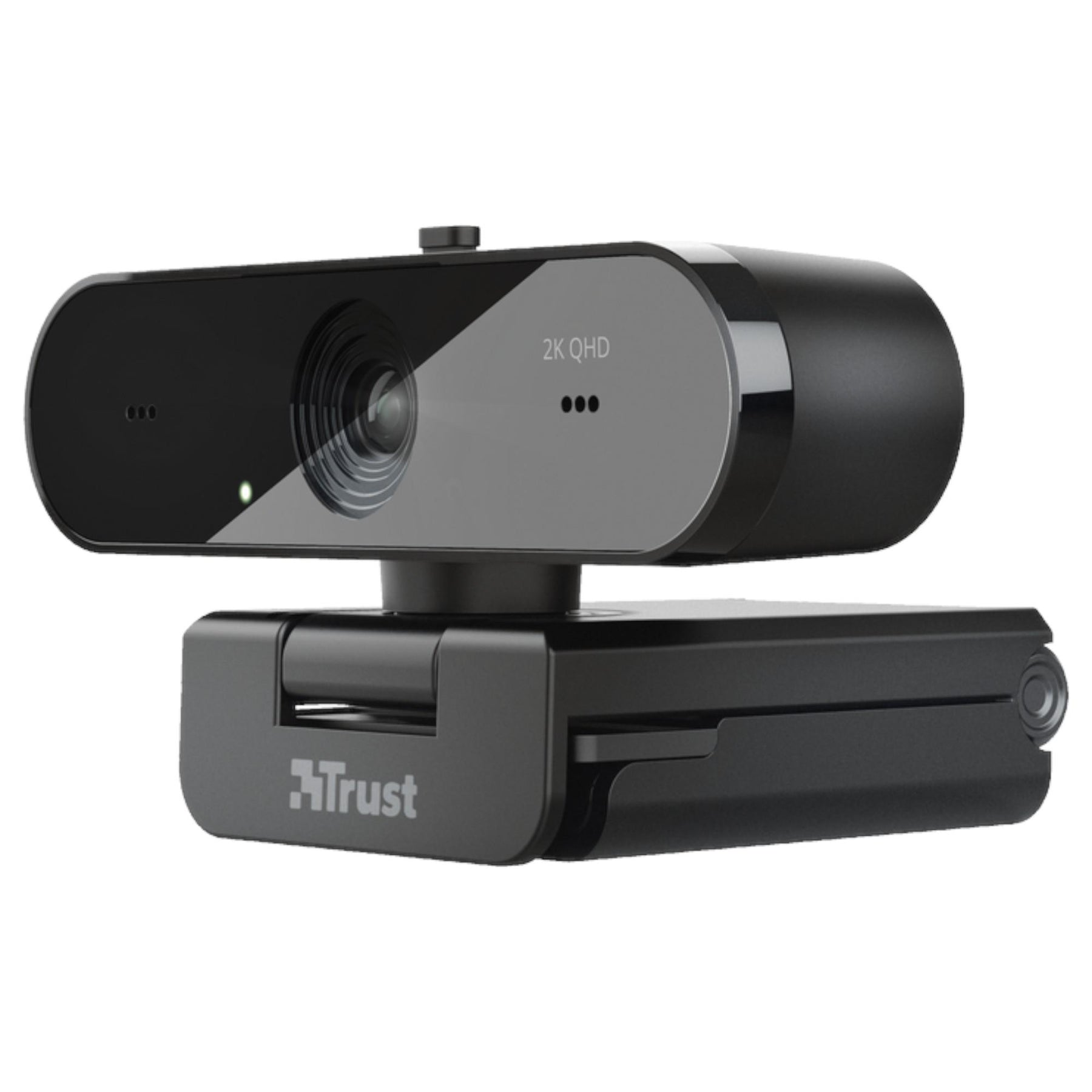 Webcam QHD 2K Profesional Trust Taxon Black Muiltiplataforma