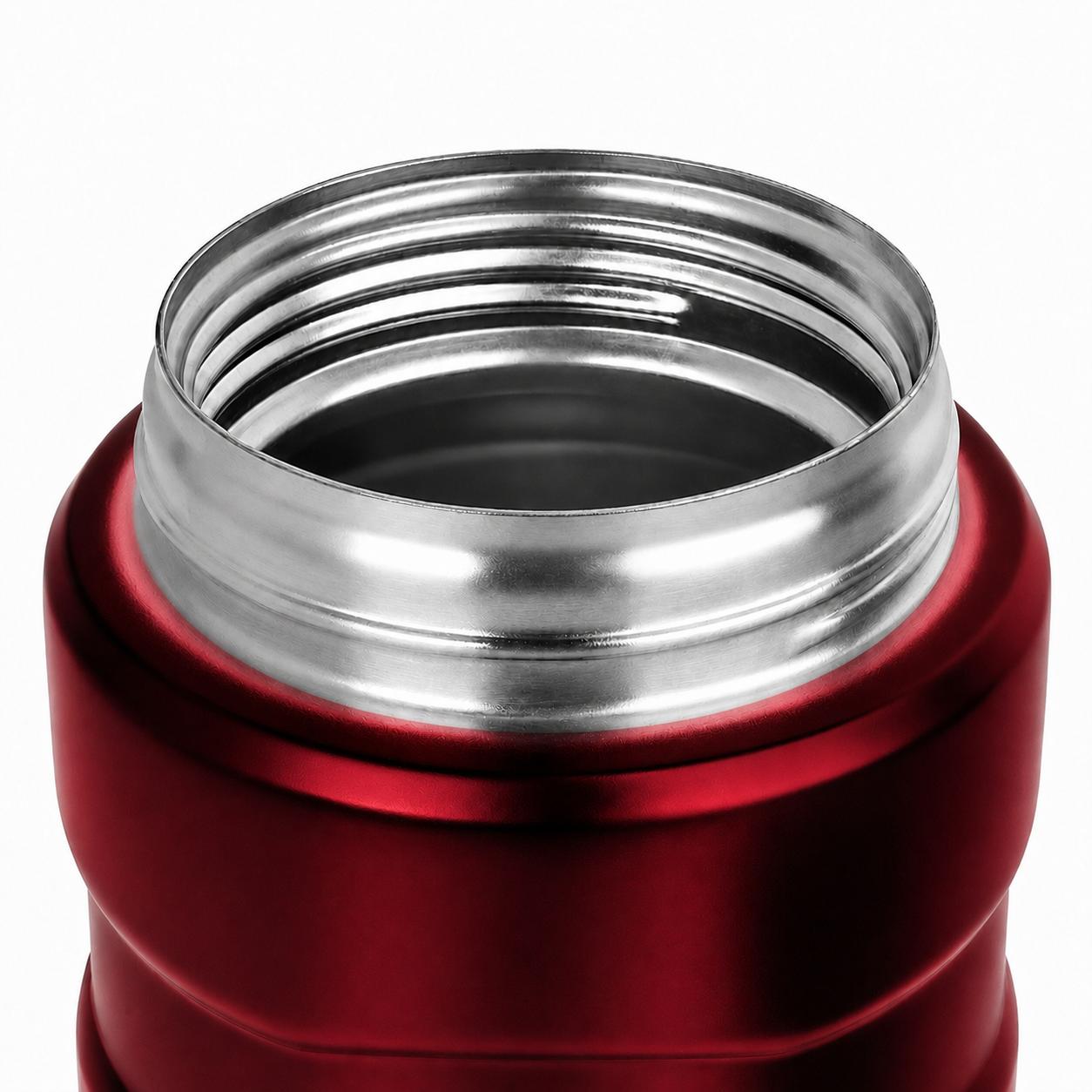 Termo de Comida Premium Inox Thermos King  470ML Rojo