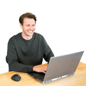 Mouse Inalámbrico Ergonomico Trust Fyda Recargable