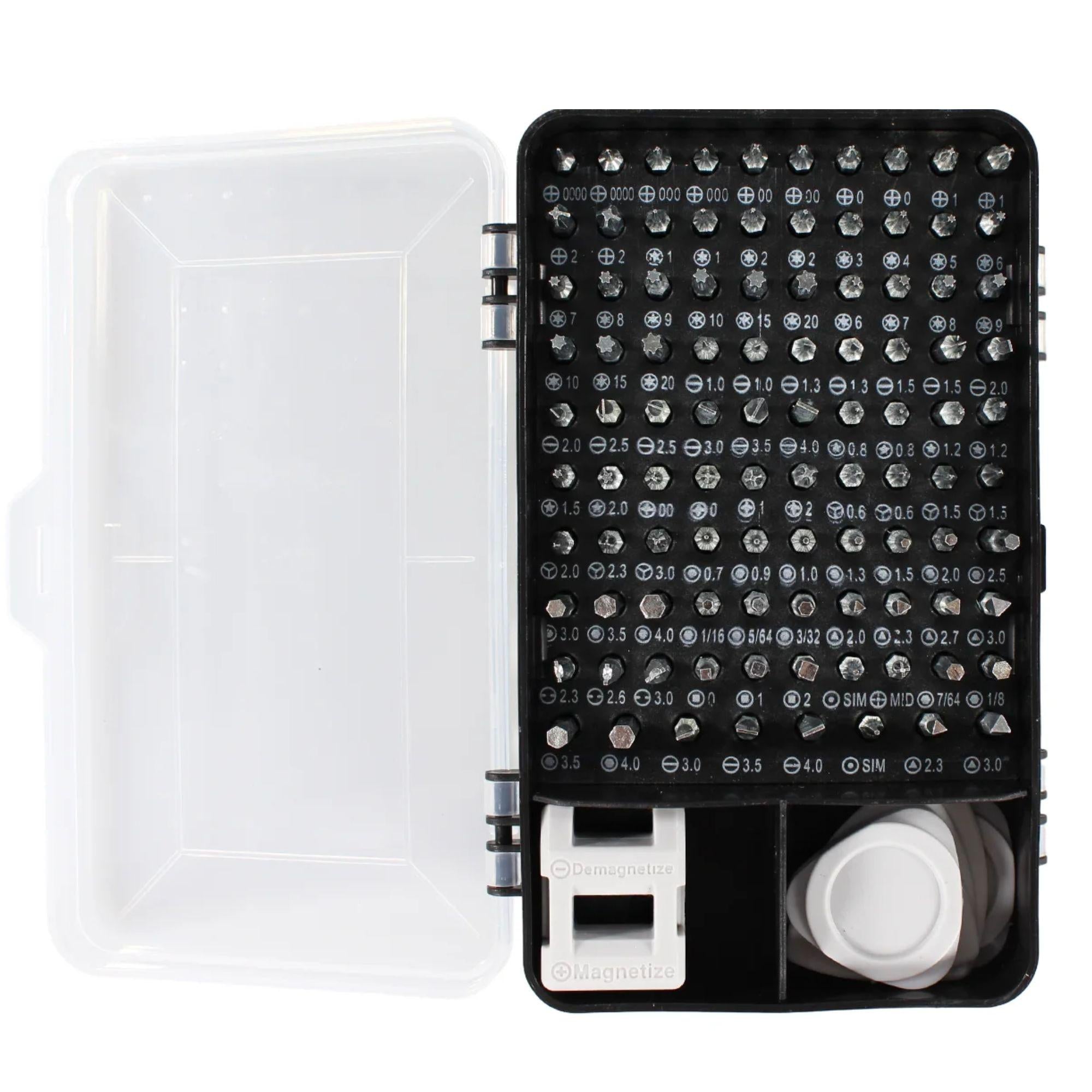 Set Destornillador 115Pcs Imantados Alta Precisión Technics