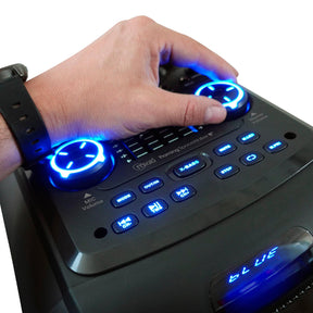 Parlante Bluetooth Flaming SpaceWalker RGB TWS Mic Wireless