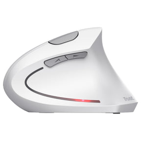 Mouse Vertical Inalámbrico Ergonómico Trust Verto White