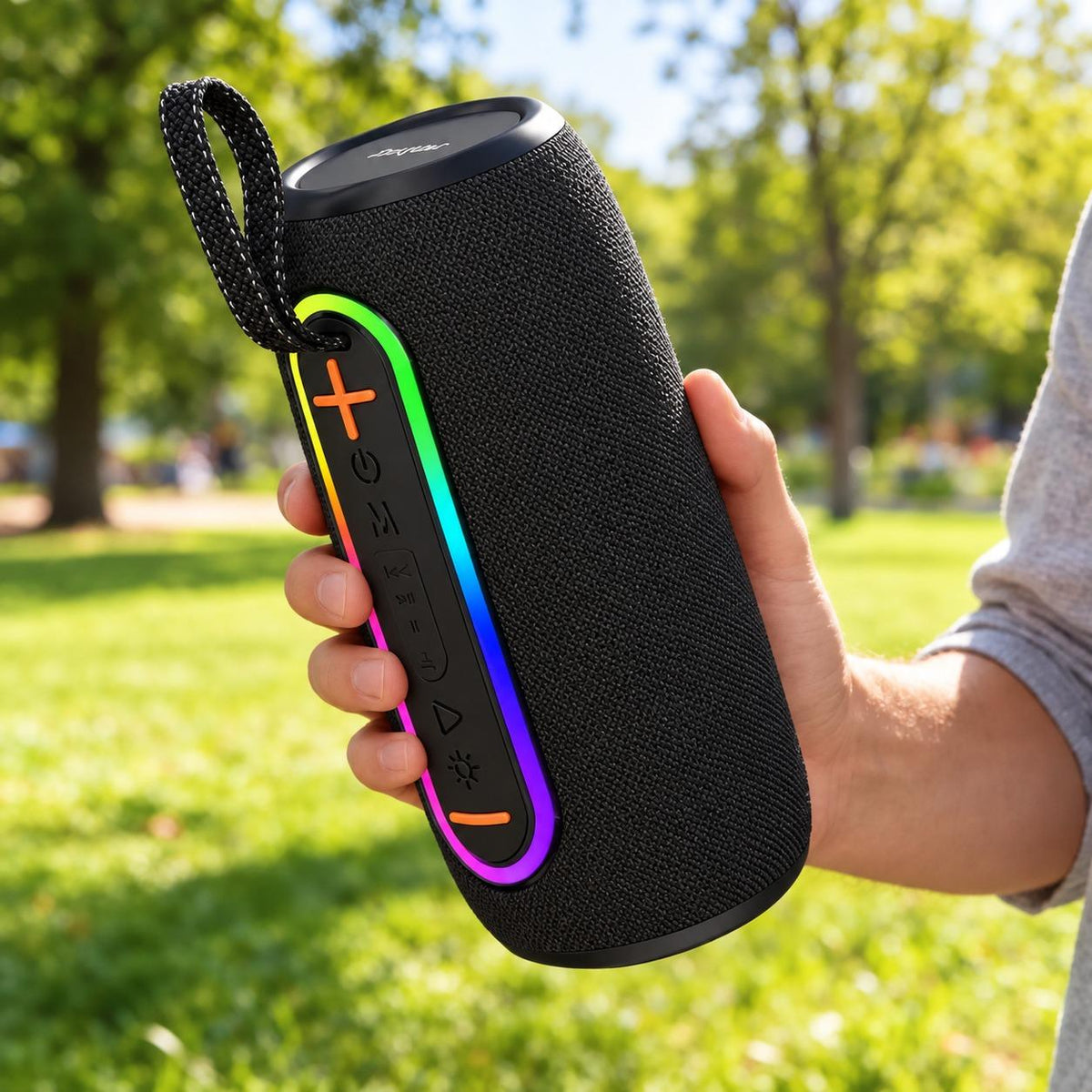 Parlante Bluetooth RGB Portátil Energizer 10W con Power Bank