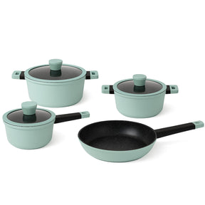 Pack Batería de Cocina Profesional KW Forged Aluminum Mint