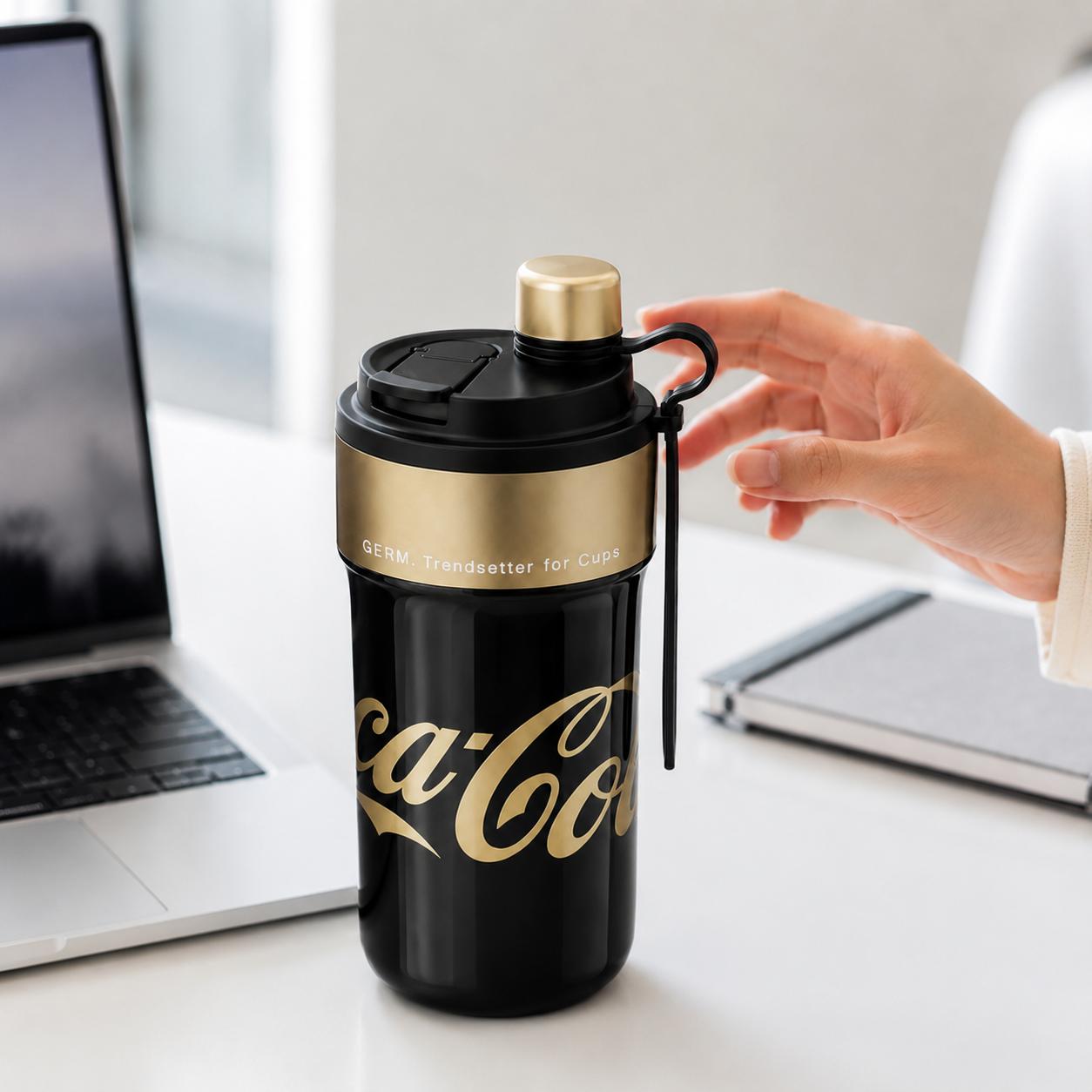Vaso Térmico MUG Germ Coca-Cola Acero Inoxidable 650ML Black