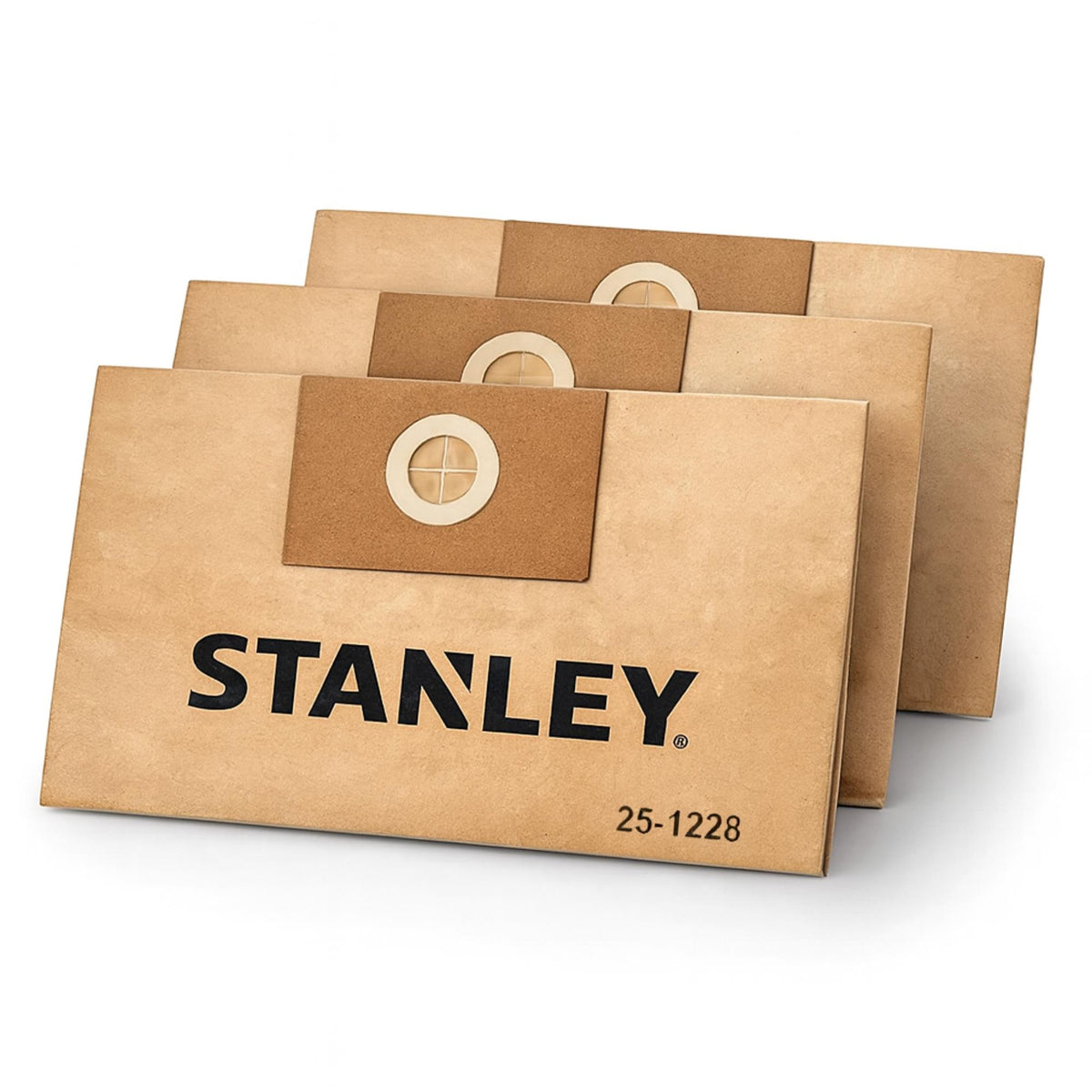 Pack de 3 Bolsas de Repuesto para Aspiradoras Stanley 1228N