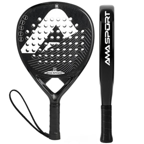 Pala de Padel Ama Sport Fibra de Carbono Reforzada 12K EVA