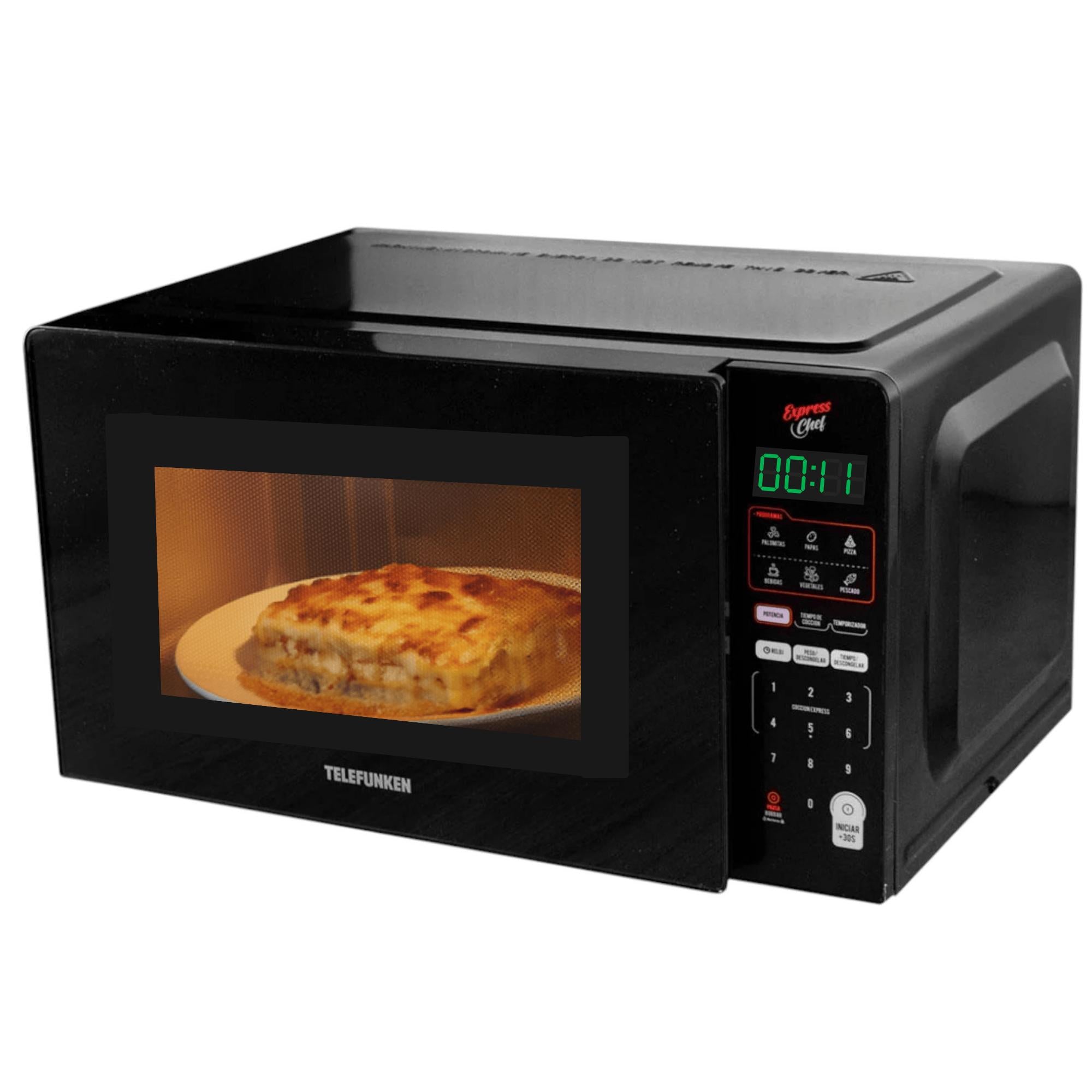 Microondas Express Chef Digital 26 Litros 900W TFK-26D SEC