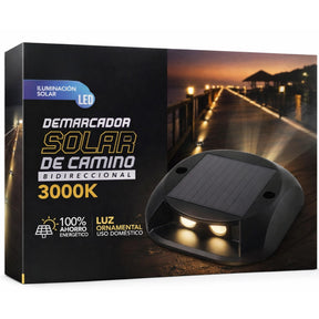 LUZ SOLAR DE SENDERO PARA CAMINO 3000K BIDIRECCIONAL 175414