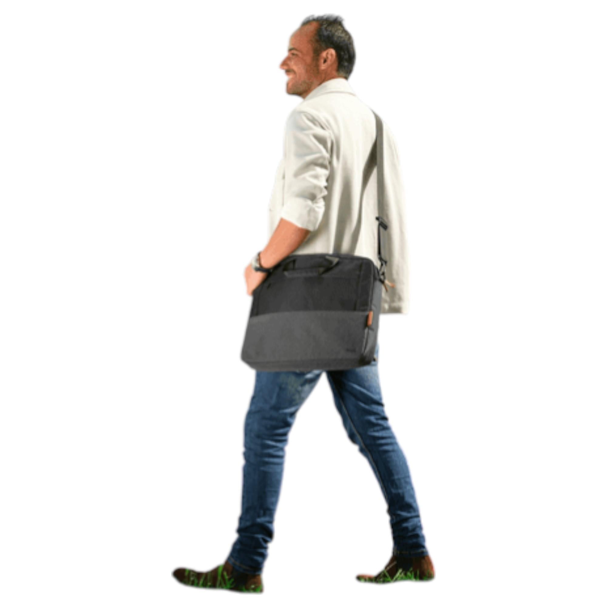 Bolso Notebook Trust Lisboa 16" Max UltraDelgado Black