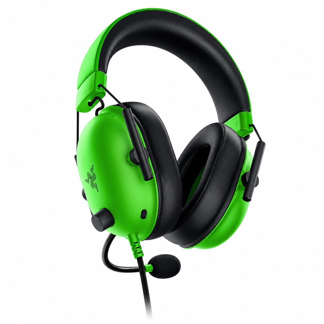 Audífonos Gamer Razer BLACKSHARK V2 X Green Mulltiplataforma