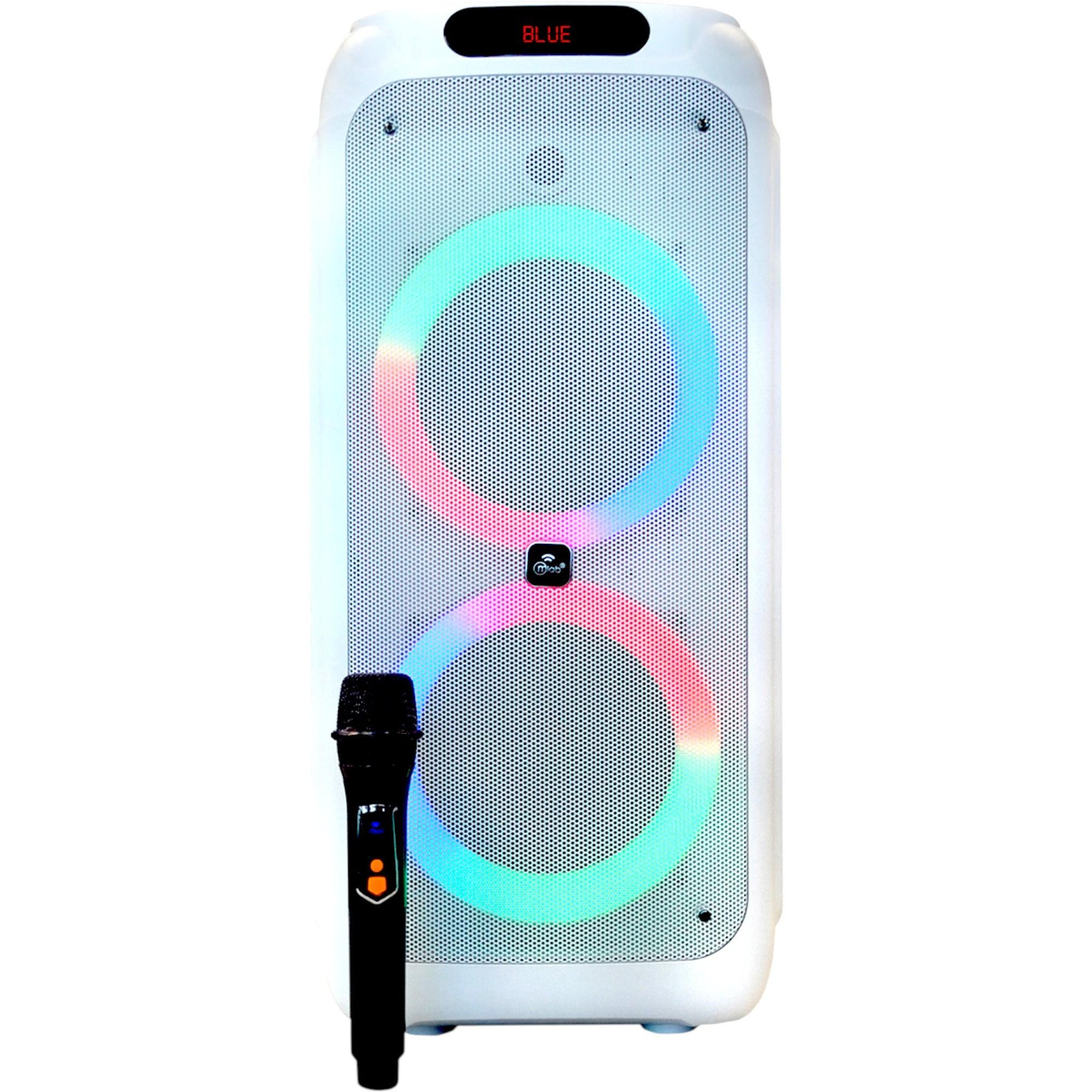 Parlante Karaoke 10" Flaming Power Bass MicWireless 75W RMS