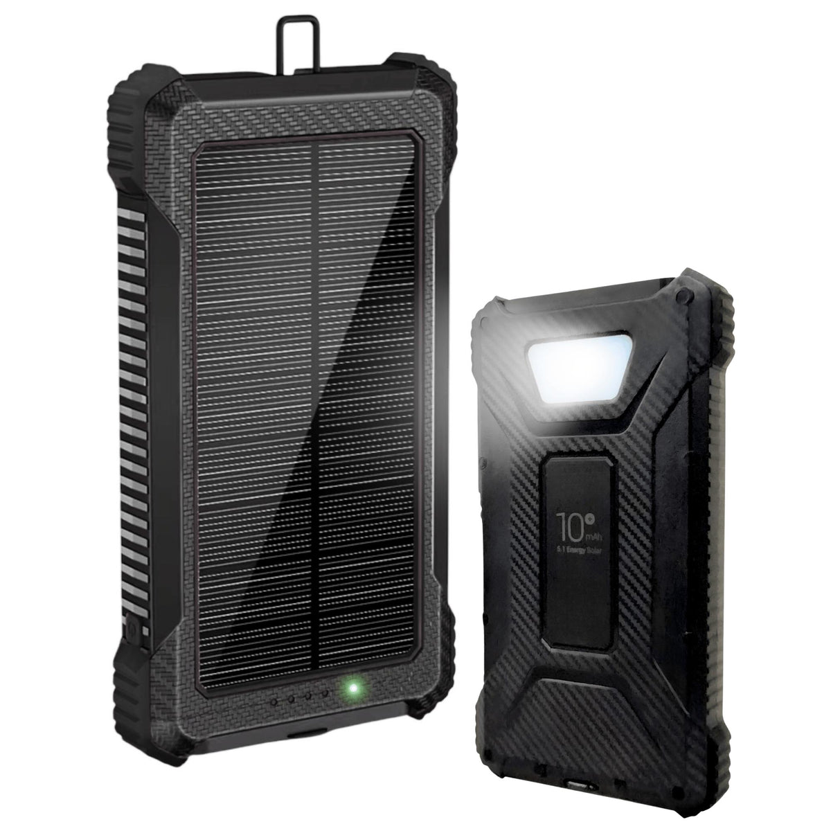 Powerbank Solar Outdoor Multipuertos 10000maH Carga Rápida