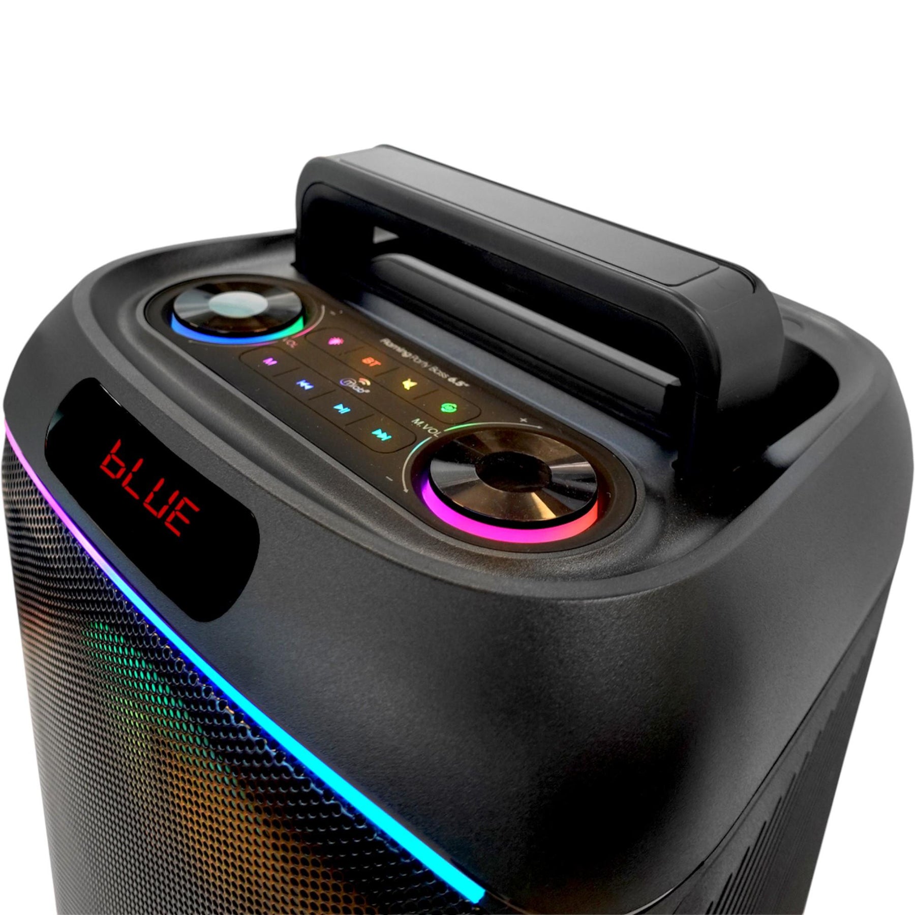 Parlante Karaoke 6" Flaming Party Bass Black MicWireless 45W