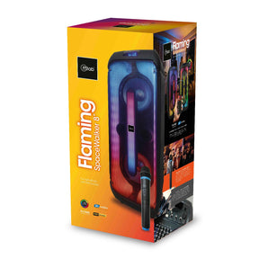Parlante Bluetooth Flaming SpaceWalker RGB TWS Mic Wireless