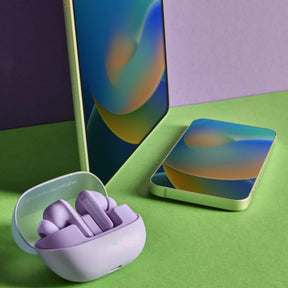 Audifonos Energy Sistem TWS Serenity ANC Violet 25H Autonomy