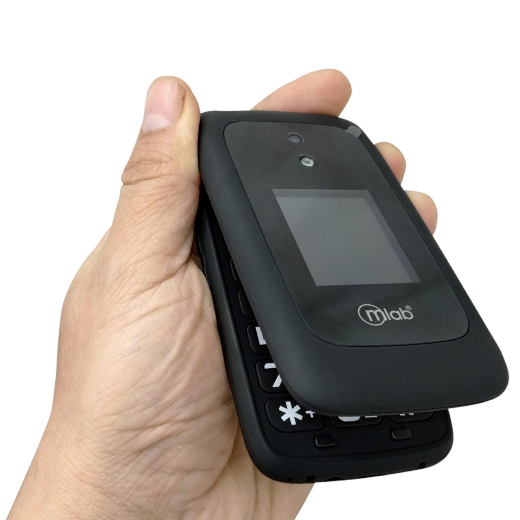 Teléfono Senior Adulto Mayor 4G Almeja con Base de  Carga BK