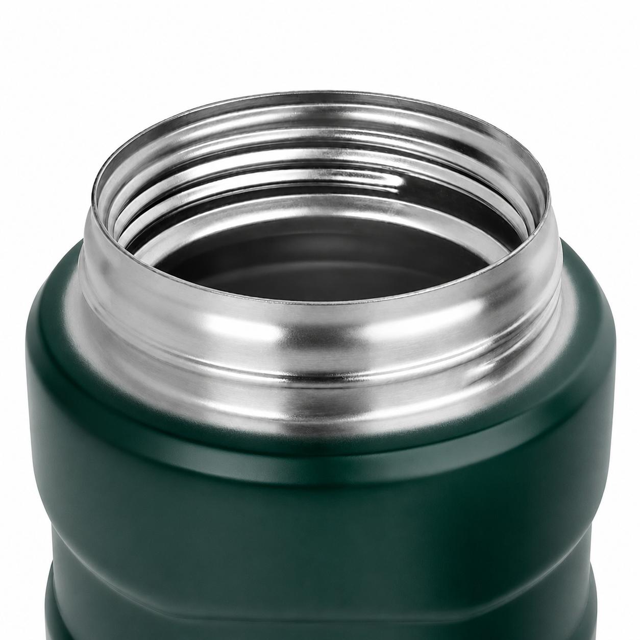 Termo de Comida Inox Thermos King  470ML Verde