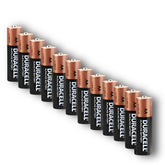 Pack de 12 Pilas Duracell AA Alcalina 1.5 V de Larga Duración