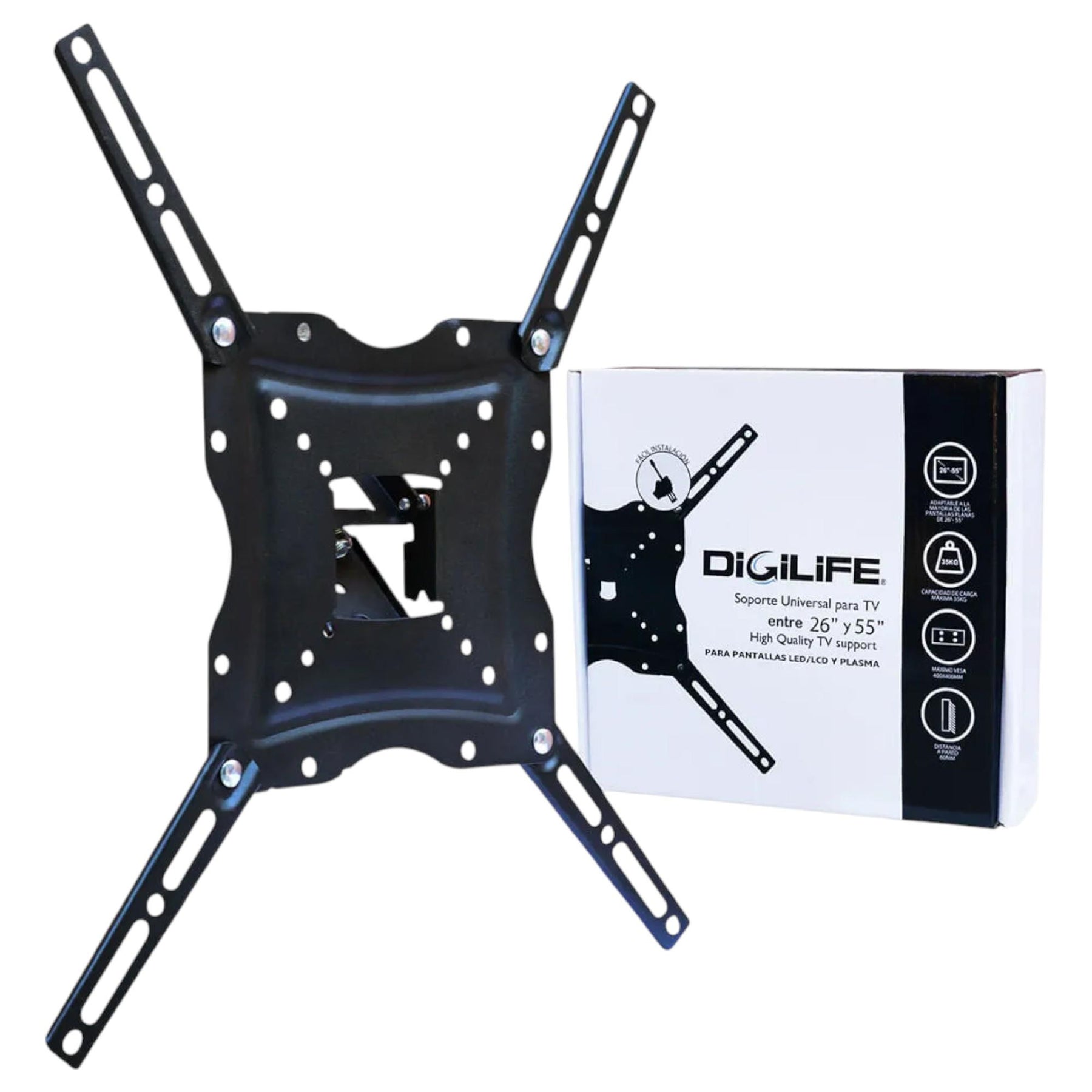 Soporte de TV con Brazo Articulado 26 a 55 / 35KG Max / BK55