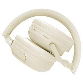 Audífonos Bluetooth Energy Sistem Rizz Fold Cream Deep Bass 50Hrs