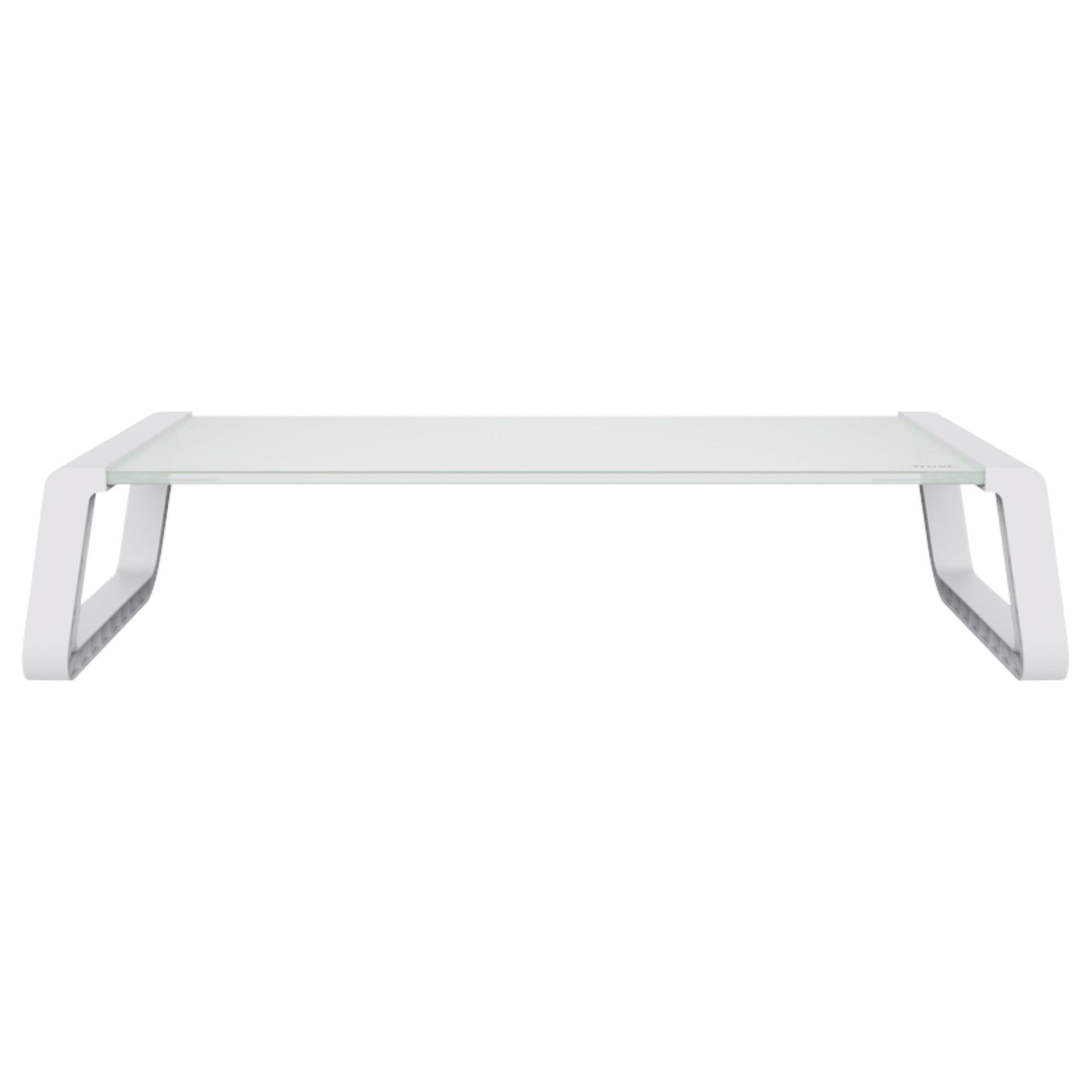 Soporte de Monitor Trust Monta Premium Tempered GLASS White