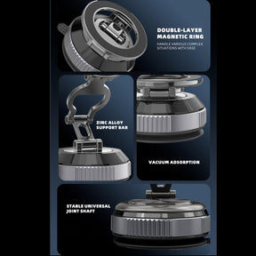 Soporte de Smartphone Magnético con Articulación 360°Premium