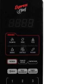 Microondas Express Chef Digital 26 Litros 900W TFK-26D SEC