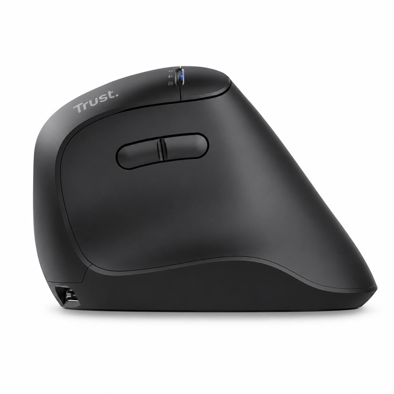 Mouse Vertical Ergo Dual Inalámbrico Trust Vyran Hyperscroll