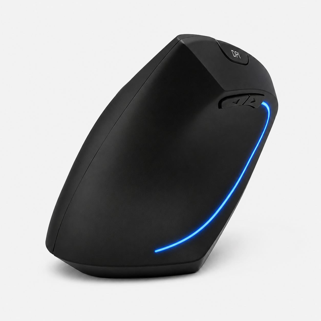Mouse Ergonómico Vertical Inalámbrico para Zurdos Iluminado