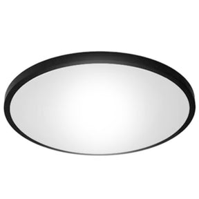 Plafón LED Sobrepuesto 30W/30CM/2400LM/6500°K Negro Elegant