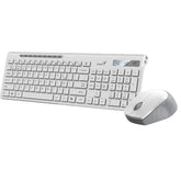 Teclado y Mouse Dual Wireless Bluetooth  + USB 2G Copilot AI
