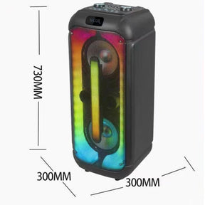 Parlante Bluetooth Flaming SpaceWalker RGB TWS Mic Wireless
