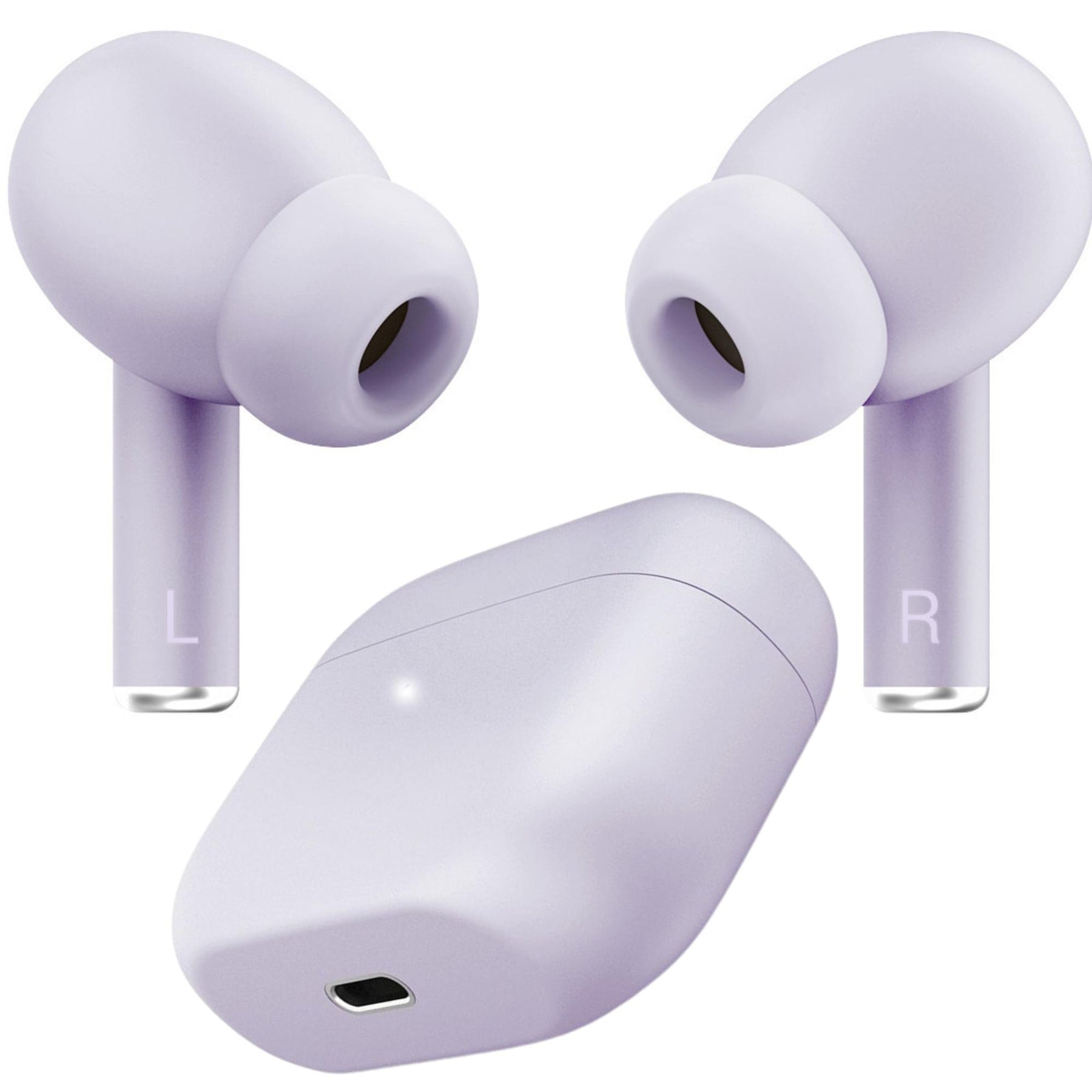 Audifonos Bluetooth TWS Energy Sistem Style 2 Purple Deep Bass 20Hrs