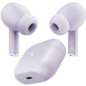 Audifonos Bluetooth TWS Energy Sistem Style 2 Purple Deep Bass 20Hrs