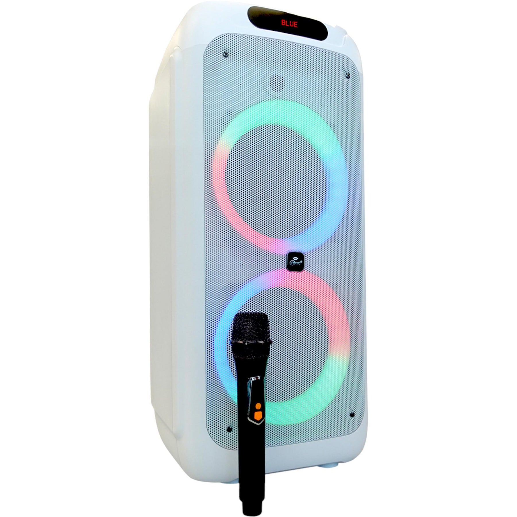 Parlante Karaoke 10" Flaming Power Bass MicWireless 75W RMS