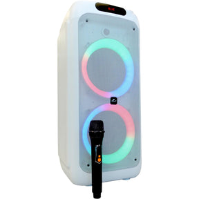 Parlante Karaoke 10" Flaming Power Bass MicWireless 75W RMS