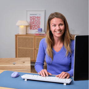 Mouse Inalámbrico Trust YVI+ Purpura Multi-Dispositivos