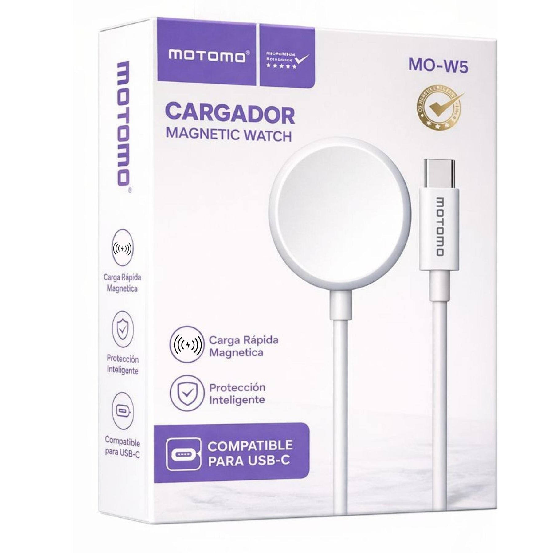 Cargador Magnetico USB-C para Relojes Quick Charge
