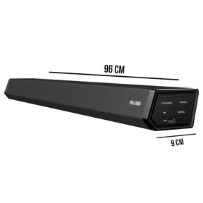 Soundbar + Subwoofer 8" Wireless Sound System Bluetooth 350W