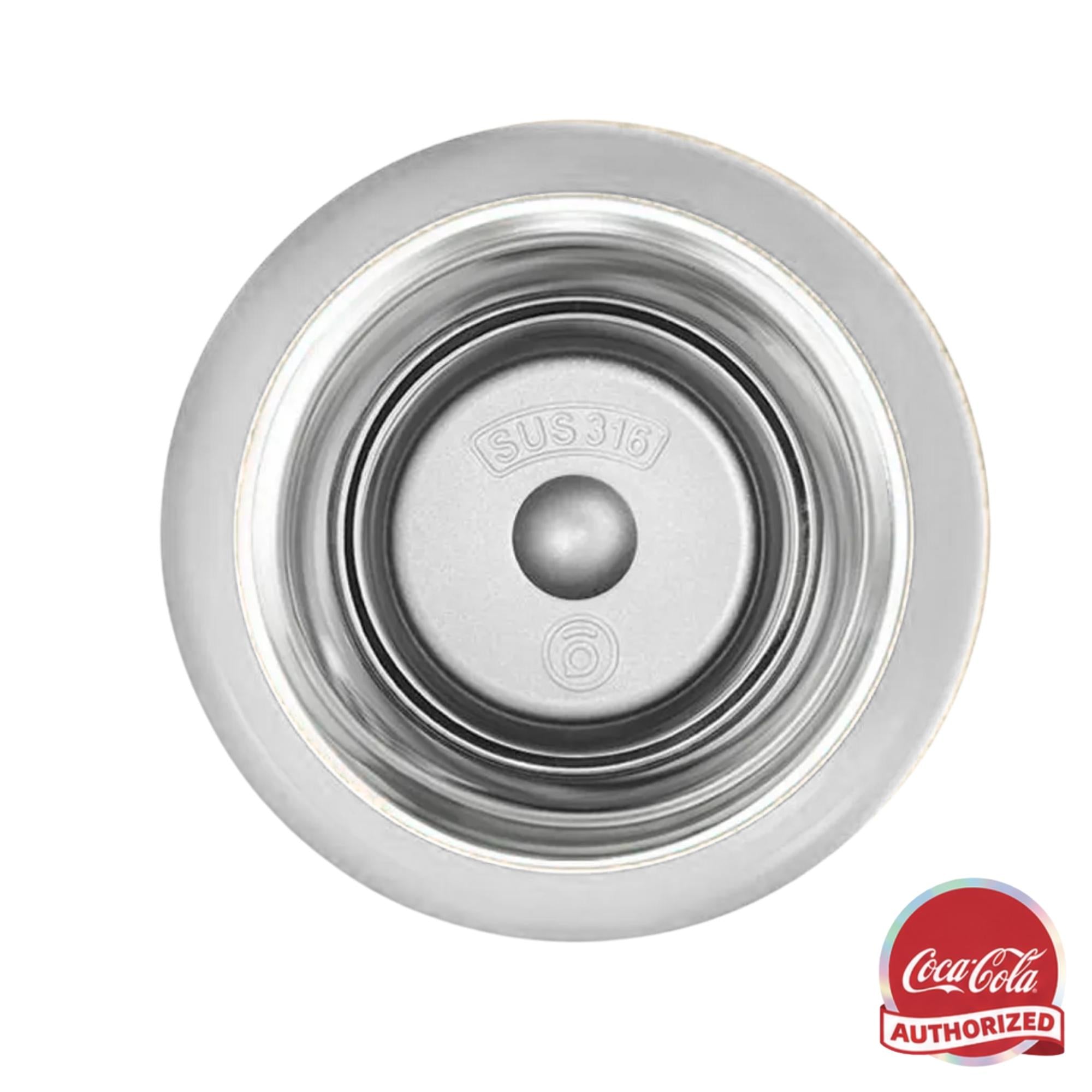 Termo Germ de Acero Inoxidable Coca-Cola 1.2L White Edition