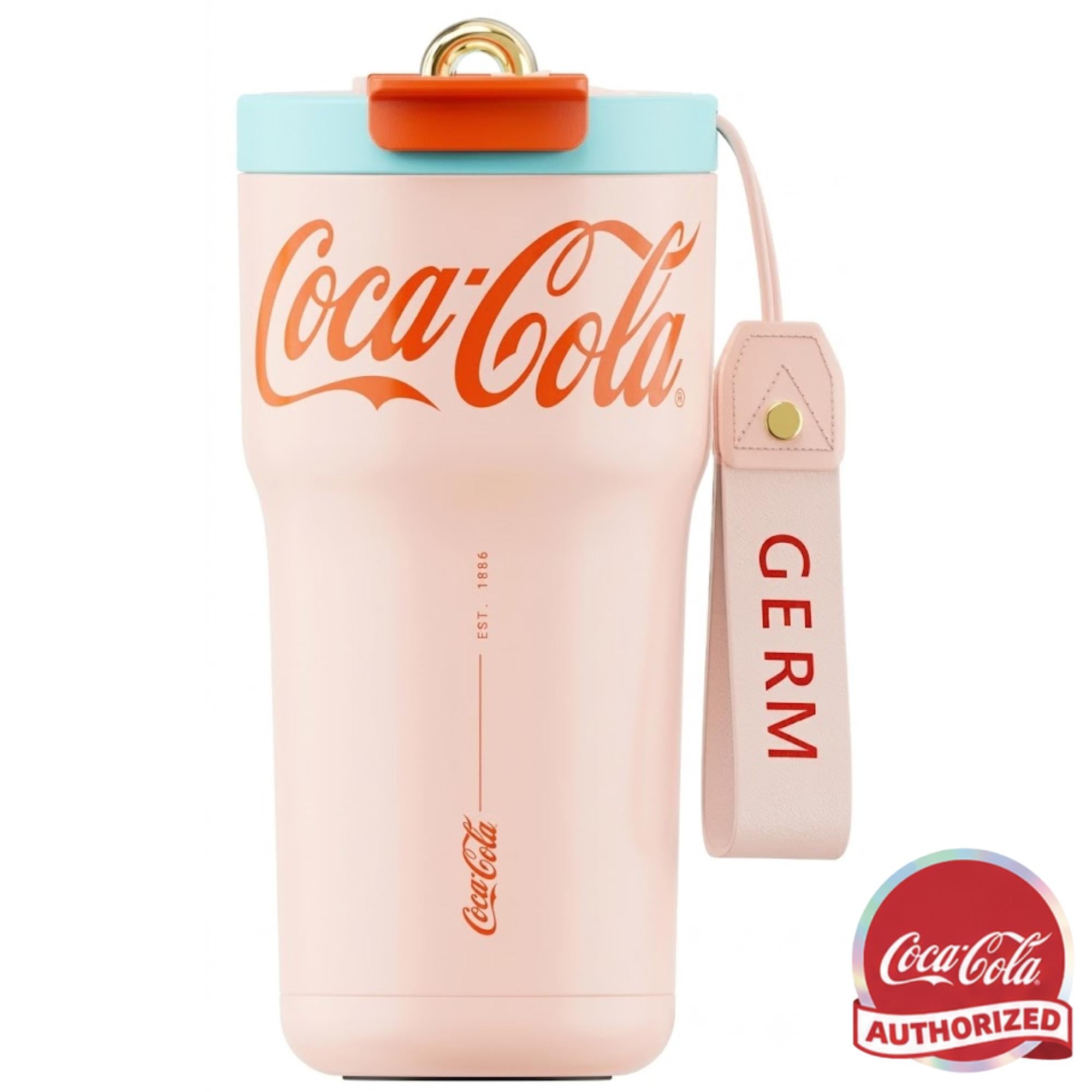 Vaso Mug Térmico GERM Coca-Cola Pink Inoxidable 700 ML