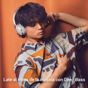 Audifonos Bluetooth Energy Sistem Style 3 Gray Deep Bass 25 Hrs