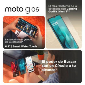 Smartphone Motorola Moto G06 6,9" 128GB/4GB/50 MP Liberado