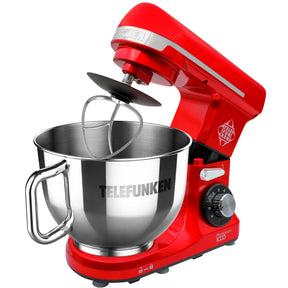 Batidora de Mesa Planetaria Telefunken 1100W 5.7L Vintage