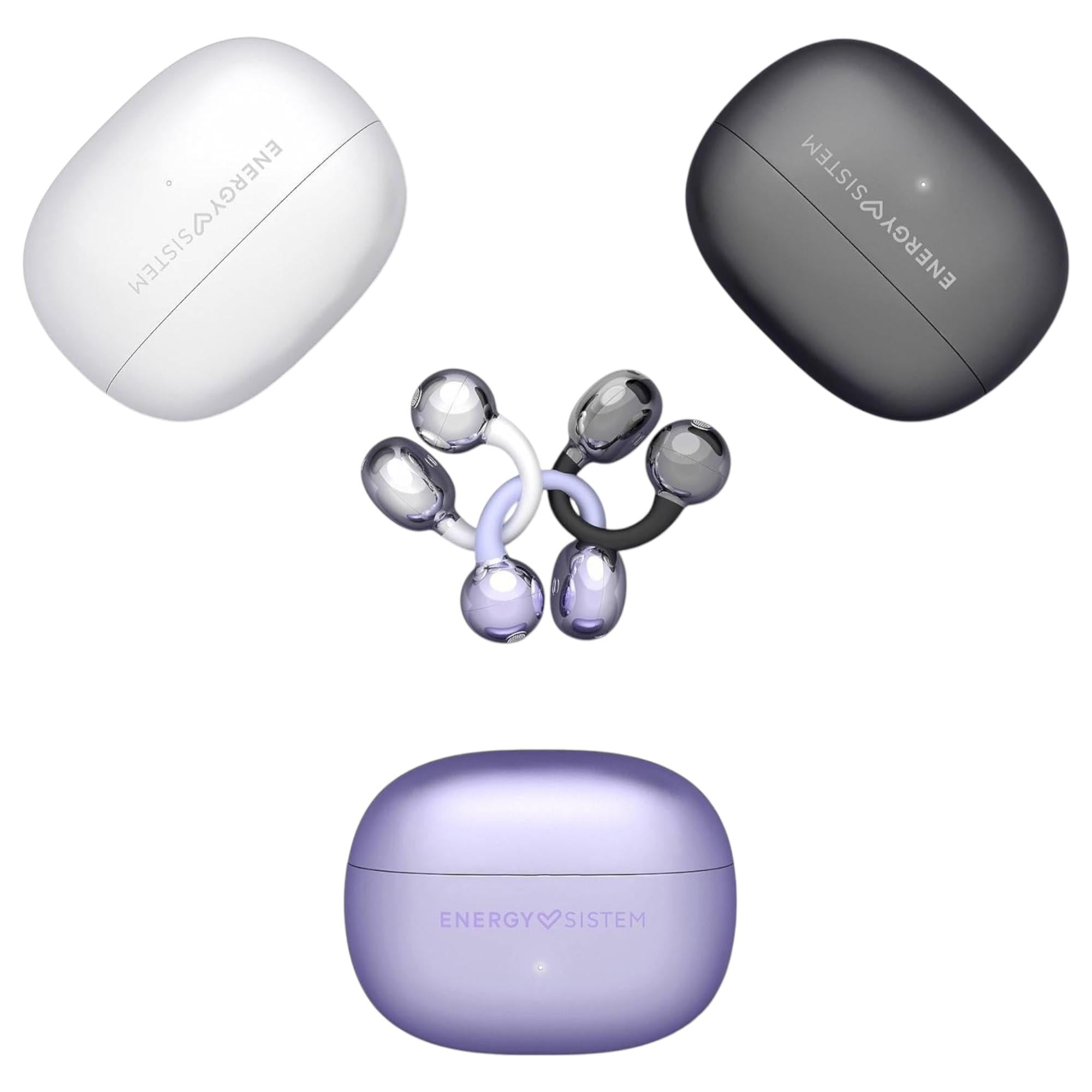 Audífonos Bluetooth Energy SIstem Chicpods Violet ANC +23Hrs