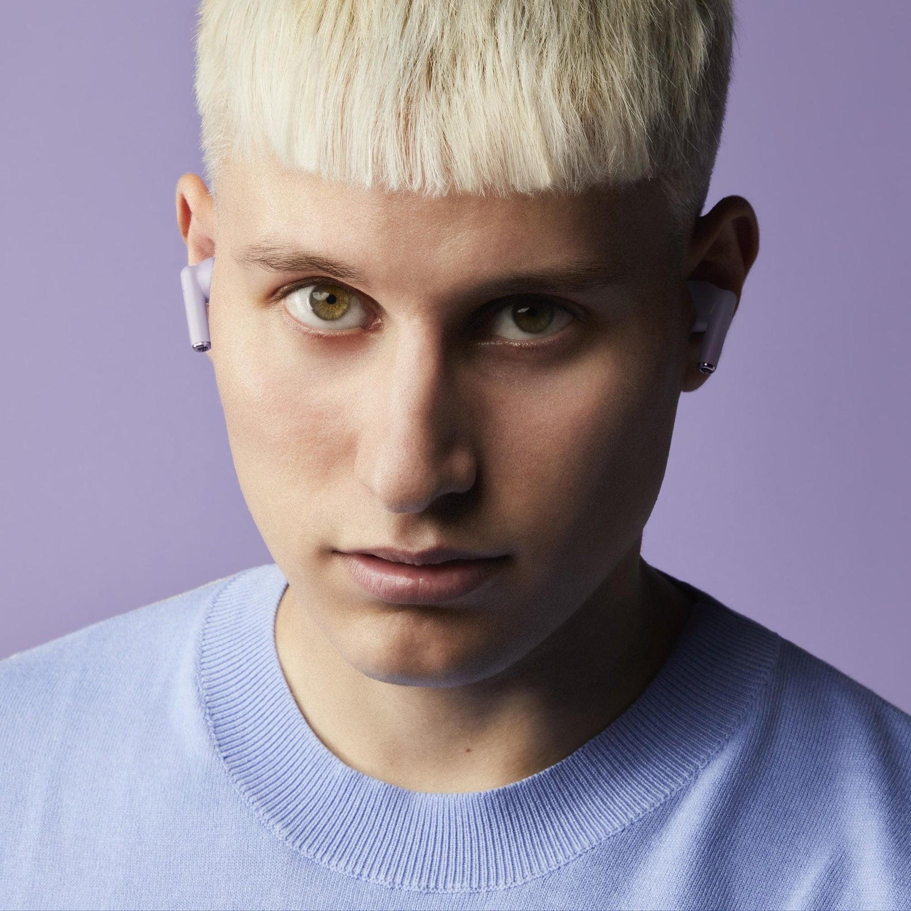 Audifonos Bluetooth TWS Energy Sistem Style 2 Purple Deep Bass 20Hrs